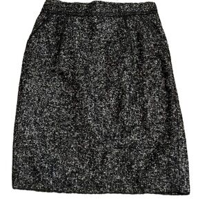Dolce & Gabbana tweed wool skirt w pockets
